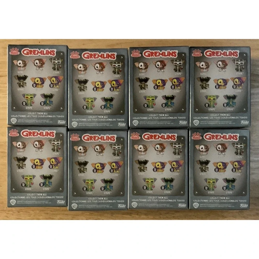 Funko Minis Vinyl Figures Gremlins, Complete‎ Set Of 8, NIB